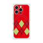プレミアムパネル with MagSafe［ Nordic Argyle - Red ］