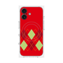 プレミアムパネル with MagSafe［ Nordic Argyle - Red ］