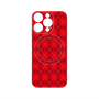 プレミアムパネル with MagSafe［ Argyle - Red ］