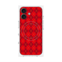 プレミアムパネル with MagSafe［ Argyle - Red ］