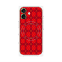 プレミアムパネル with MagSafe［ Argyle - Red ］