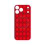 プレミアムパネル with MagSafe［ Argyle - Red ］
