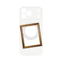 プレミアムパネル with MagSafe［ Photo Frame - White ］