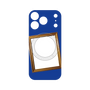 プレミアムパネル with MagSafe［ Photo Frame - Blue ］
