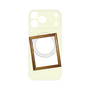 プレミアムパネル with MagSafe［ Photo Frame - Ivory ］