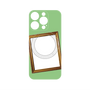 プレミアムパネル with MagSafe［ Photo Frame - Light Green ］