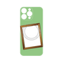 プレミアムパネル with MagSafe［ Photo Frame - Light Green ］