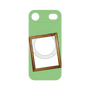 プレミアムパネル with MagSafe［ Photo Frame - Light Green ］