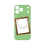 プレミアムパネル with MagSafe［ Photo Frame - Light Green ］