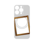 プレミアムパネル with MagSafe［ Photo Frame - Light Gray ］