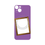 プレミアムパネル with MagSafe［ Photo Frame - Purple ］