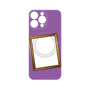 プレミアムパネル with MagSafe［ Photo Frame - Purple ］