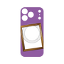 プレミアムパネル with MagSafe［ Photo Frame - Purple ］