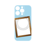 プレミアムパネル with MagSafe［ Photo Frame - Light Blue ］