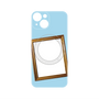 プレミアムパネル with MagSafe［ Photo Frame - Light Blue ］