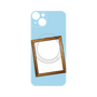 プレミアムパネル with MagSafe［ Photo Frame - Light Blue ］
