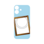 プレミアムパネル with MagSafe［ Photo Frame - Light Blue ］