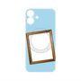 プレミアムパネル with MagSafe［ Photo Frame - Light Blue ］