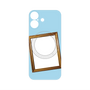 プレミアムパネル with MagSafe［ Photo Frame - Light Blue ］