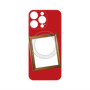 プレミアムパネル with MagSafe［ Photo Frame - Red ］