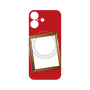 プレミアムパネル with MagSafe［ Photo Frame - Red ］
