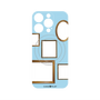 プレミアムパネル with MagSafe［ Photo Frames - Light Blue ］