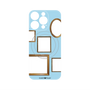 プレミアムパネル with MagSafe［ Photo Frames - Light Blue ］