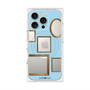 プレミアムパネル with MagSafe［ Photo Frames - Light Blue ］
