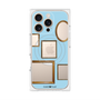 プレミアムパネル with MagSafe［ Photo Frames - Light Blue ］