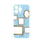 プレミアムパネル with MagSafe［ Photo Frames - Light Blue ］