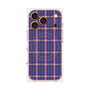 プレミアムパネル with MagSafe［ Tartan Check - Purple ］
