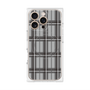 プレミアムパネル with MagSafe［ Tartan Check - Gray ］