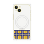 プレミアムパネル with MagSafe［ CASEPLAY Tartan Check - Yellow ］