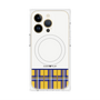 プレミアムパネル with MagSafe［ CASEPLAY Tartan Check - Yellow ］