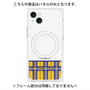 プレミアムパネル with MagSafe［ CASEPLAY Tartan Check - Yellow ］