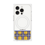 プレミアムパネル with MagSafe［ CASEPLAY Tartan Check - Yellow ］