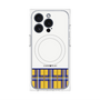 プレミアムパネル with MagSafe［ CASEPLAY Tartan Check - Yellow ］