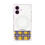 プレミアムパネル with MagSafe［ CASEPLAY Tartan Check - Yellow ］