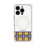 プレミアムパネル with MagSafe［ CASEPLAY Tartan Check - Yellow ］