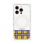 プレミアムパネル with MagSafe［ CASEPLAY Tartan Check - Yellow ］