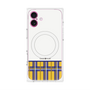 プレミアムパネル with MagSafe［ CASEPLAY Tartan Check - Yellow ］