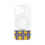 プレミアムパネル with MagSafe［ CASEPLAY Tartan Check - Yellow ］