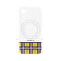 プレミアムパネル with MagSafe［ CASEPLAY Tartan Check - Yellow ］
