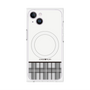 プレミアムパネル with MagSafe［ CASEPLAY Tartan Check - Gray ］
