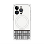 プレミアムパネル with MagSafe［ CASEPLAY Tartan Check - Gray ］