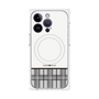 プレミアムパネル with MagSafe［ CASEPLAY Tartan Check - Gray ］