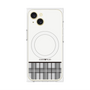 プレミアムパネル with MagSafe［ CASEPLAY Tartan Check - Gray ］
