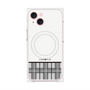 プレミアムパネル with MagSafe［ CASEPLAY Tartan Check - Gray ］
