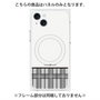 プレミアムパネル with MagSafe［ CASEPLAY Tartan Check - Gray ］