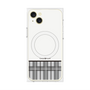プレミアムパネル with MagSafe［ CASEPLAY Tartan Check - Gray ］
